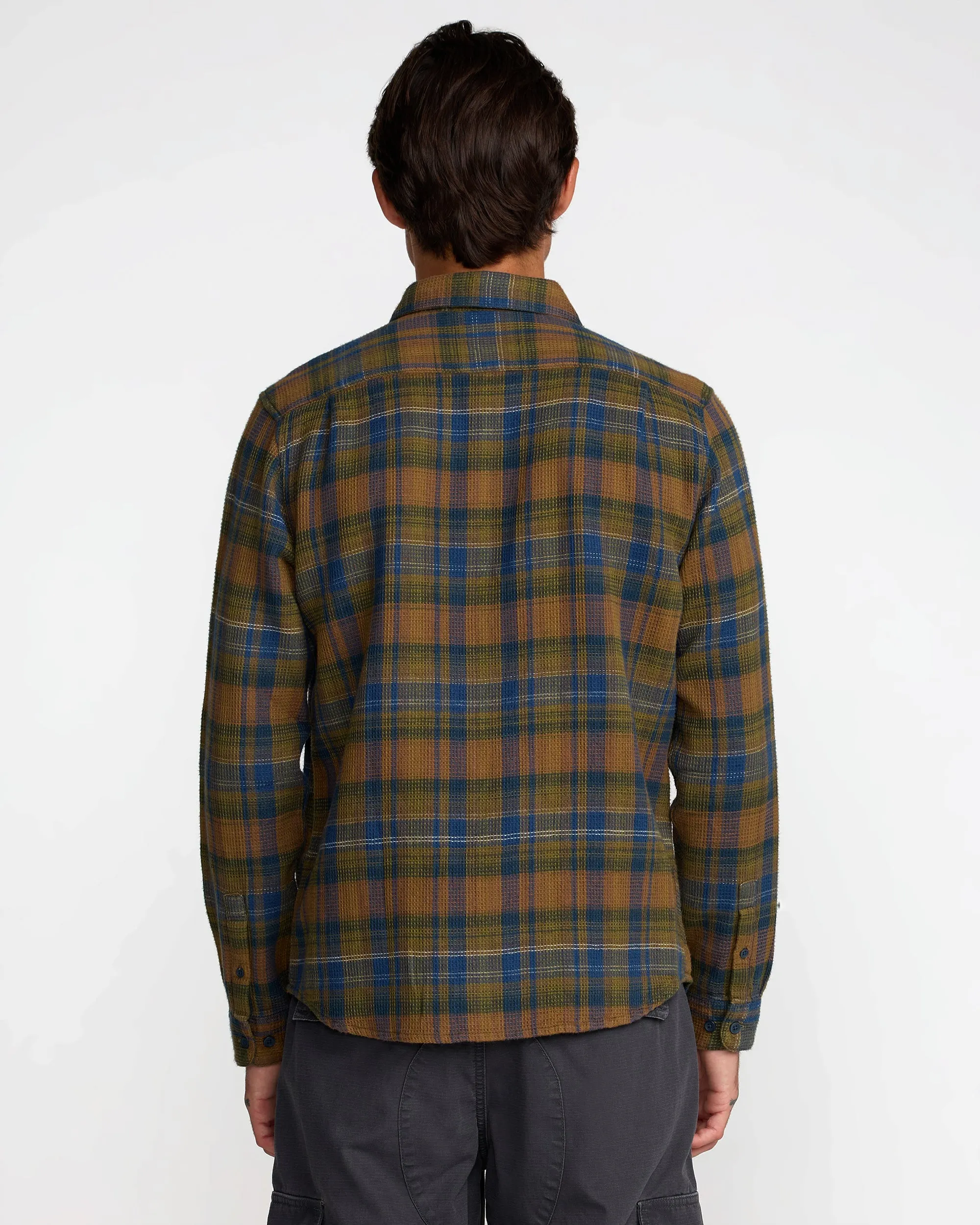 RVCA Mens Shirt Dayshift Flannel - Image 8