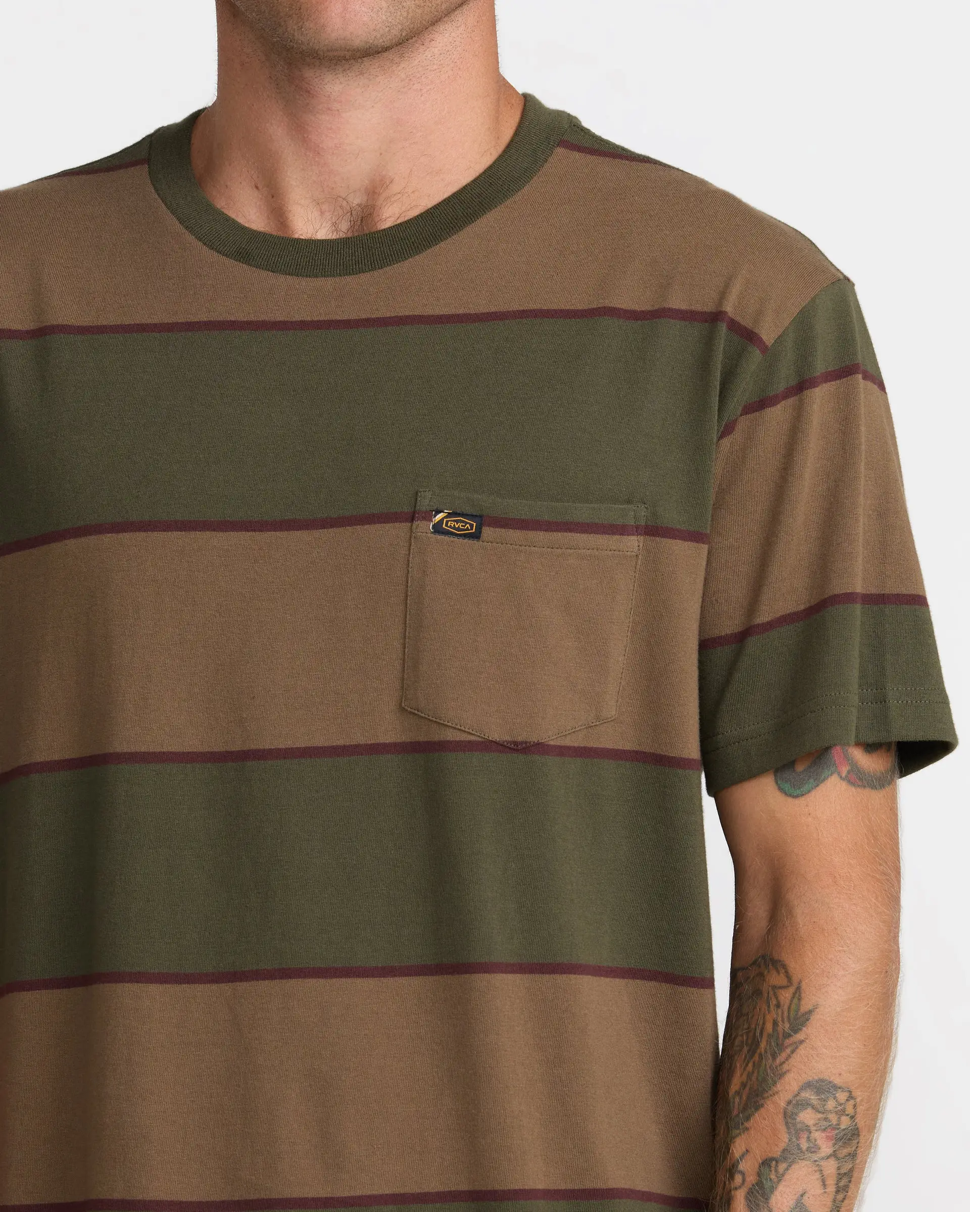 RVCA Mens Shirt Dayshift Stripe - Image 16
