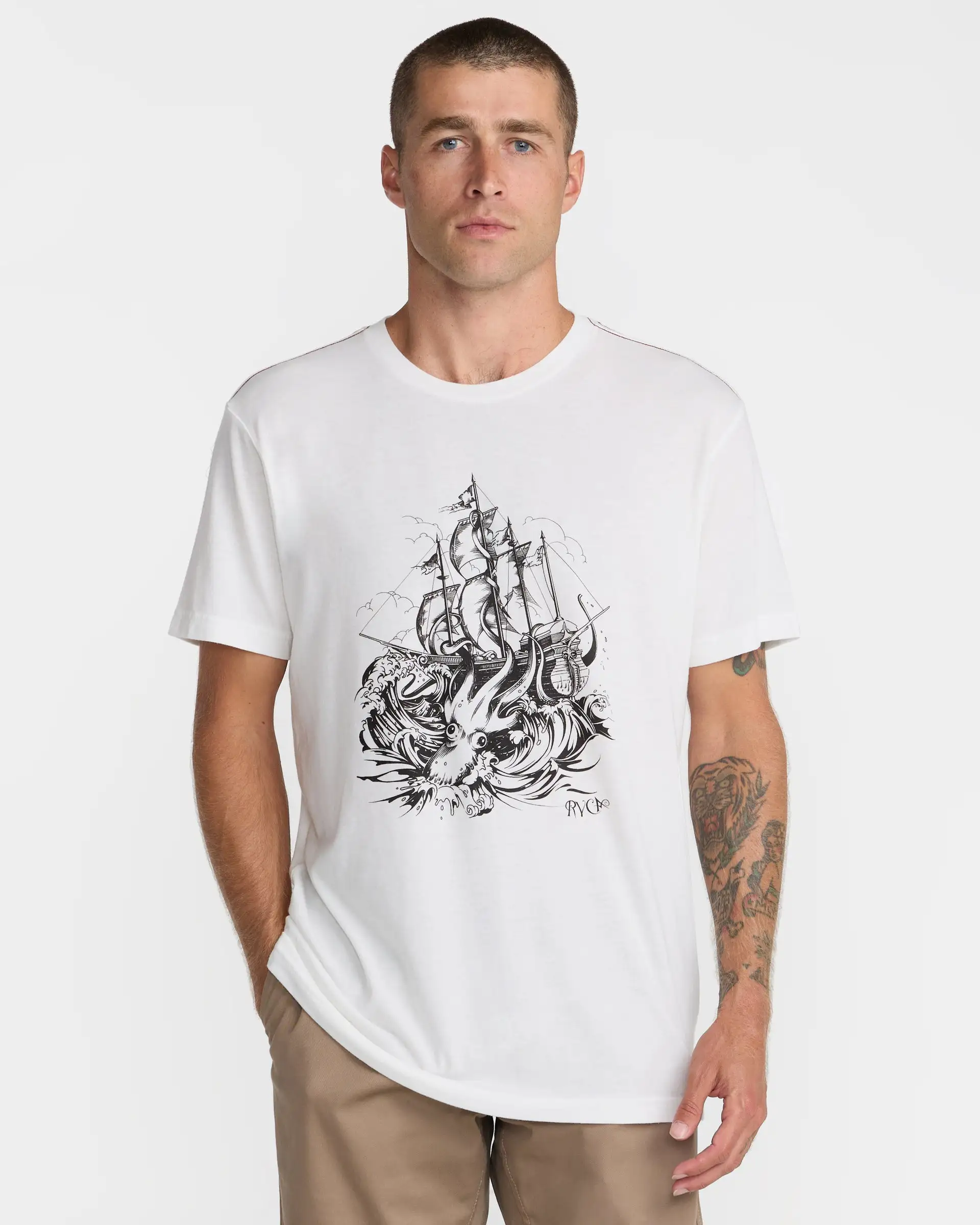 RVCA Mens Shirt High Seas - Image 2