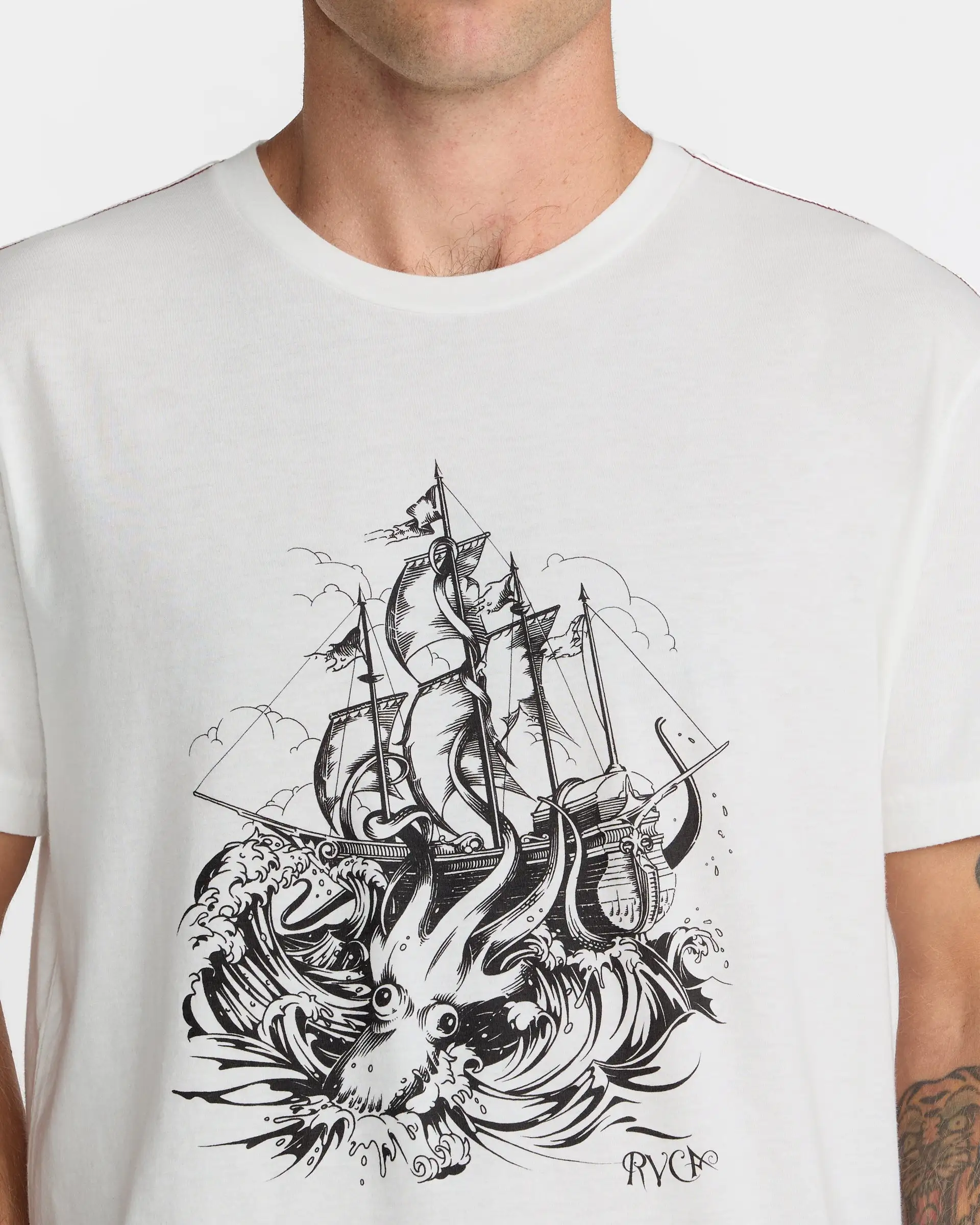 RVCA Mens Shirt High Seas - Image 5