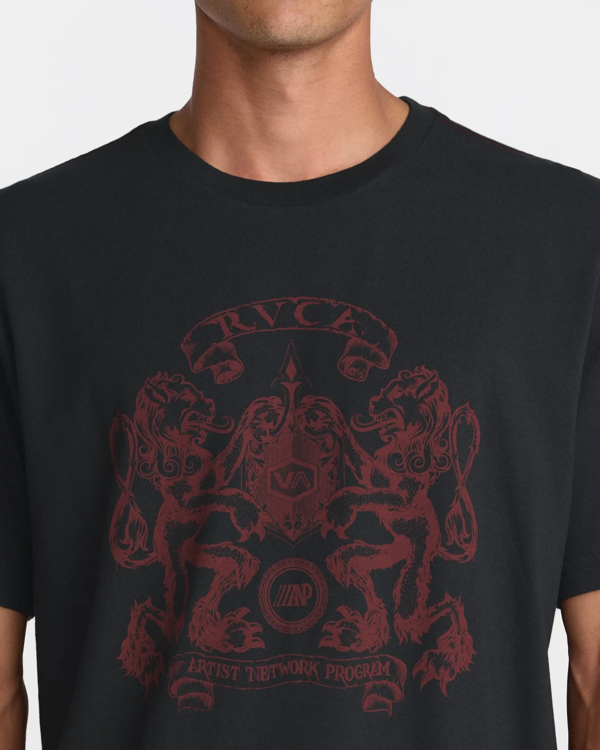 RVCA Mens Shirt Lions Gate - Image 6