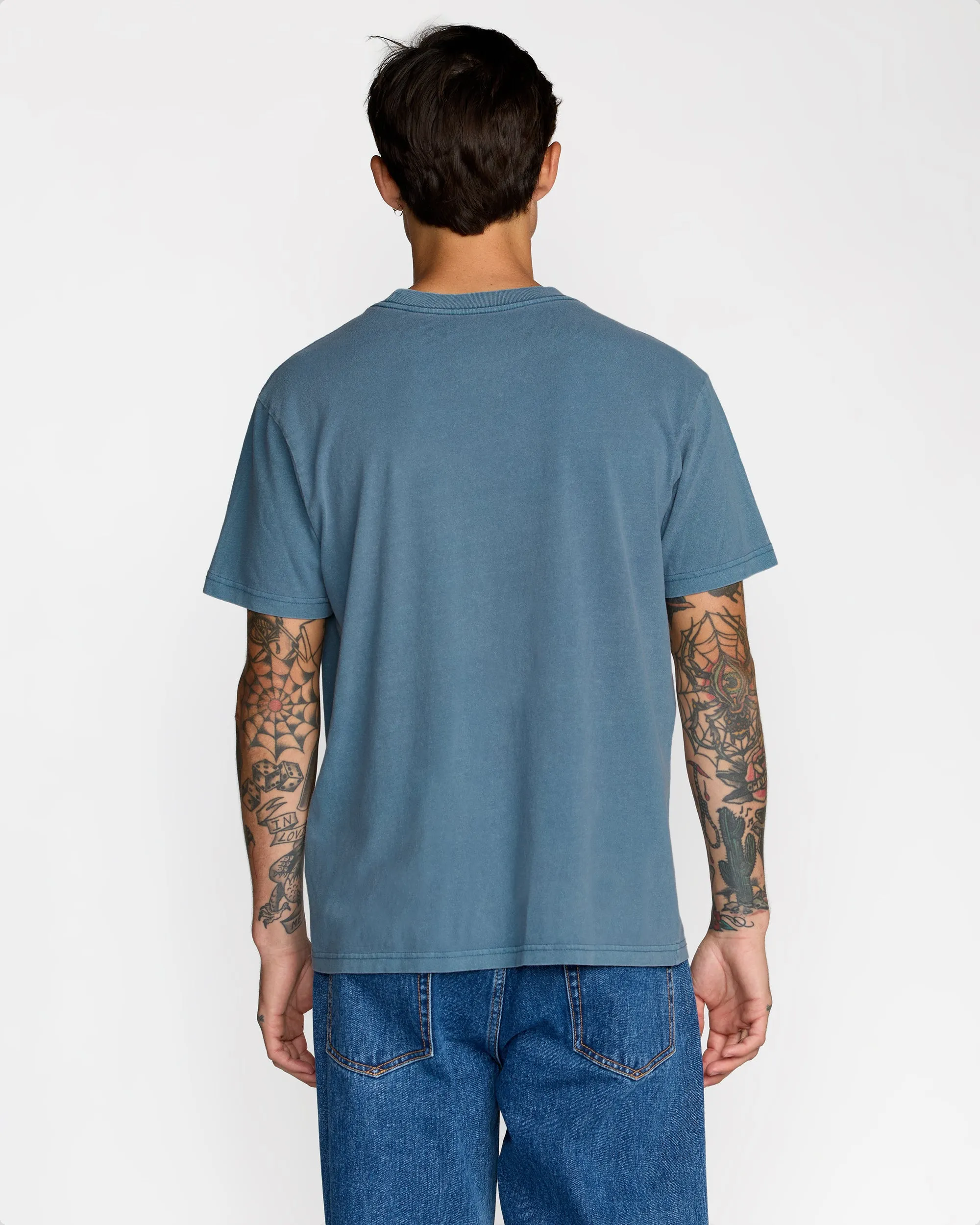 RVCA Mens Shirt Midweight Label - Image 3