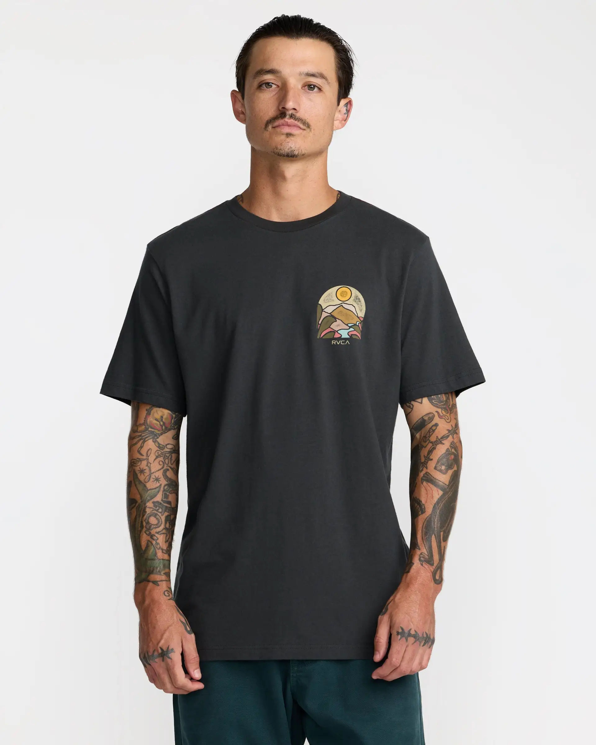 RVCA Mens Shirt River Run - Image 8