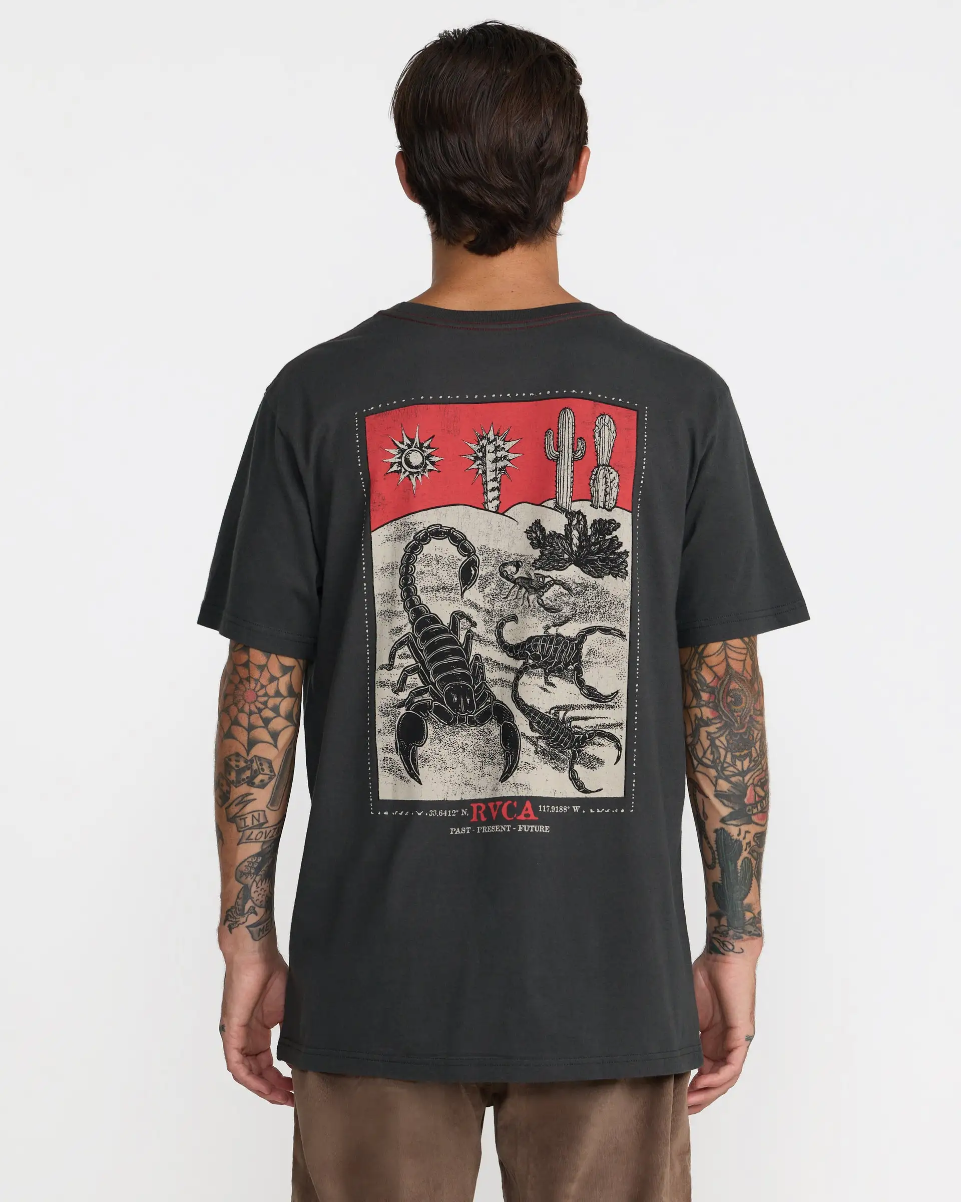 RVCA Mens Shirt Scorpo - Image 2