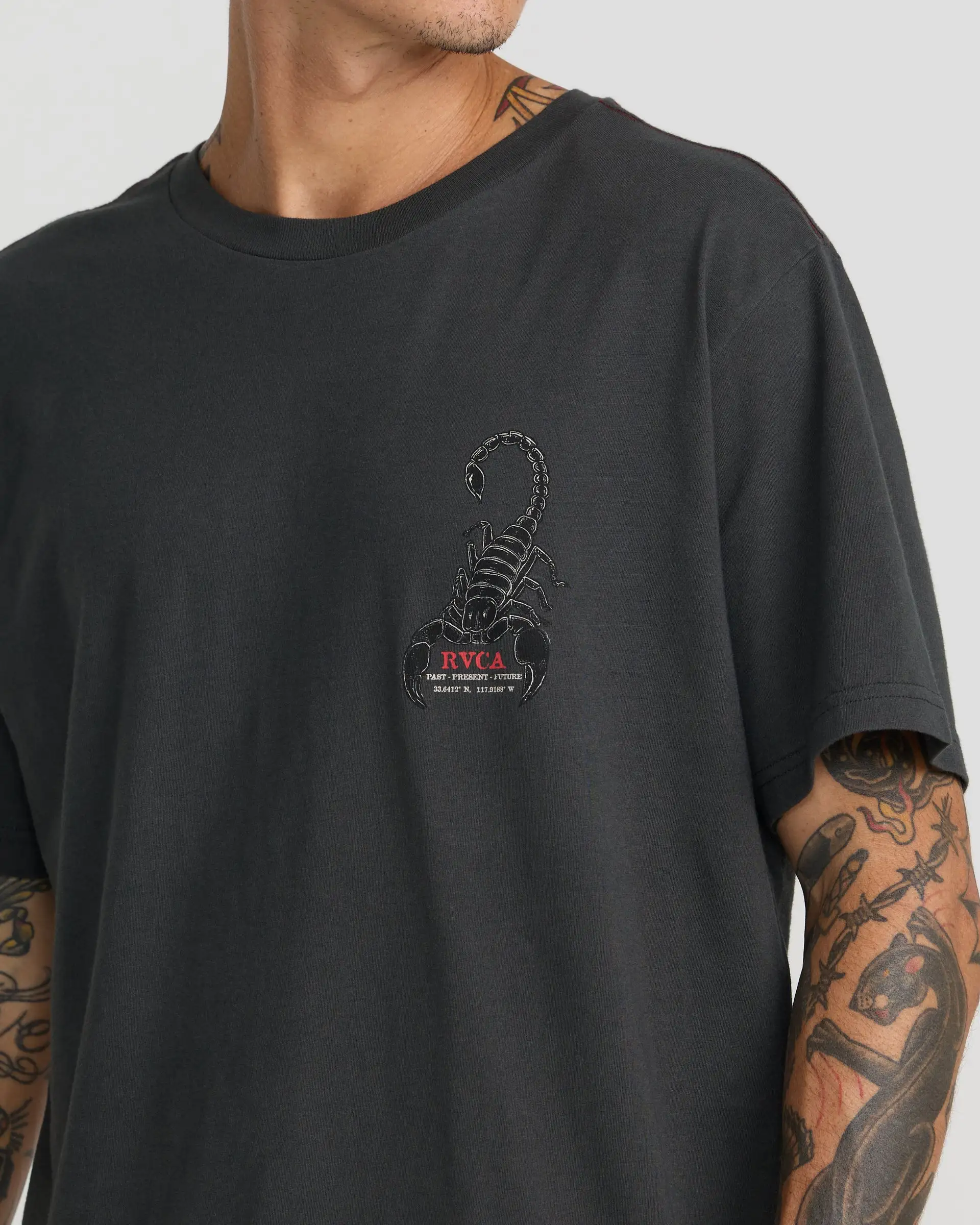 RVCA Mens Shirt Scorpo - Image 6