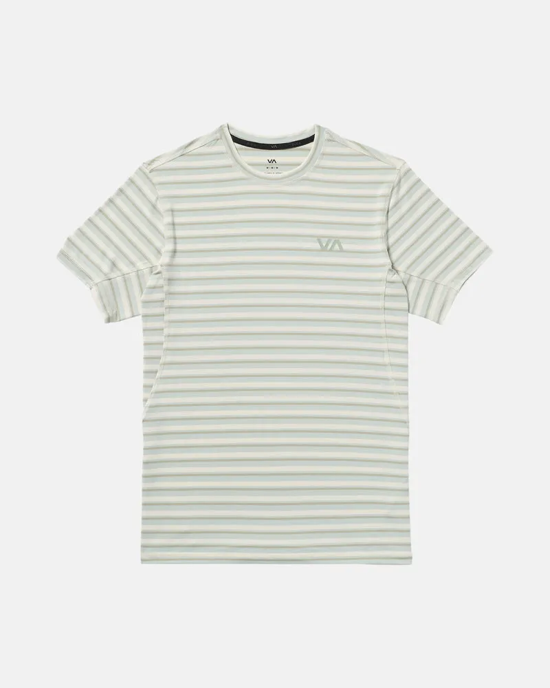 RVCA Mens Shirt Sport Vent Stripe - Image 6