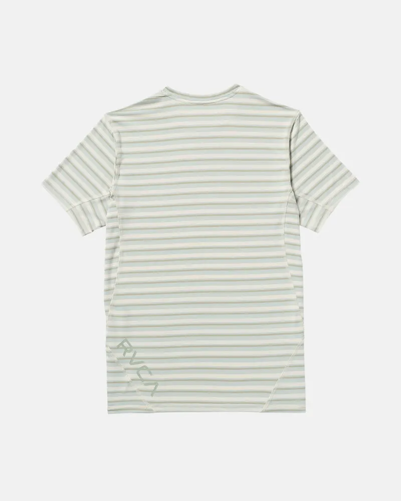 RVCA Mens Shirt Sport Vent Stripe - Image 7
