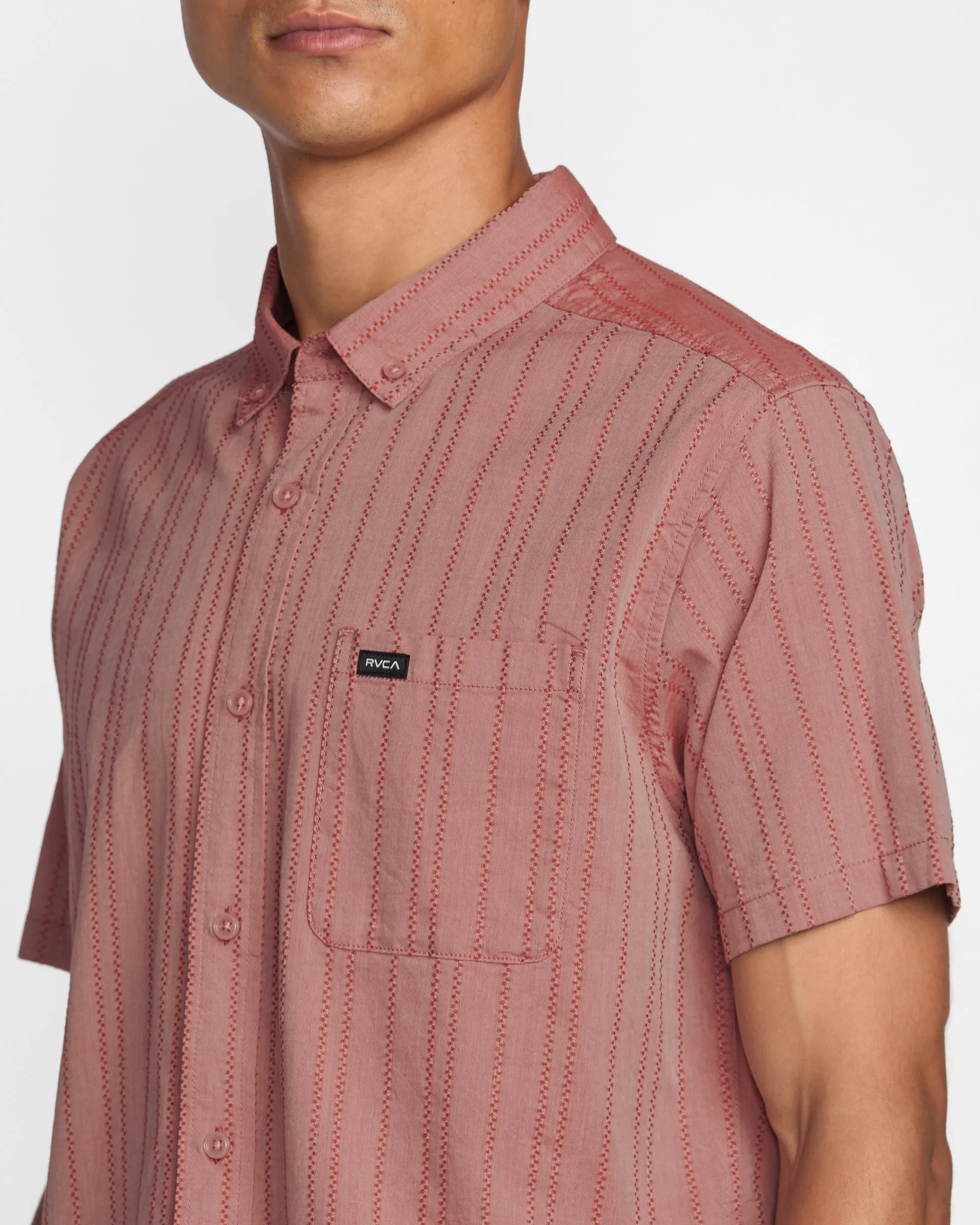 RVCA Mens Woven That'll Do Stripe - Image 12