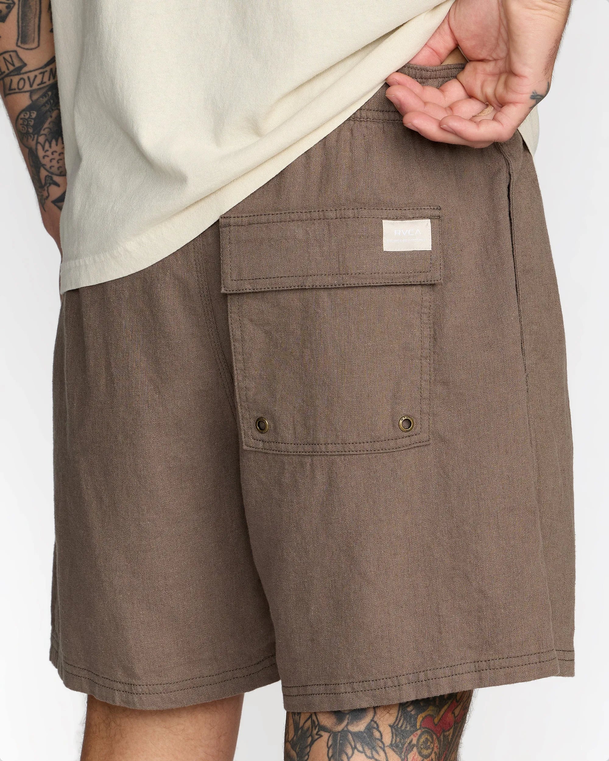 RVCA Mens Shorts Sands Elastic 17" - Image 5