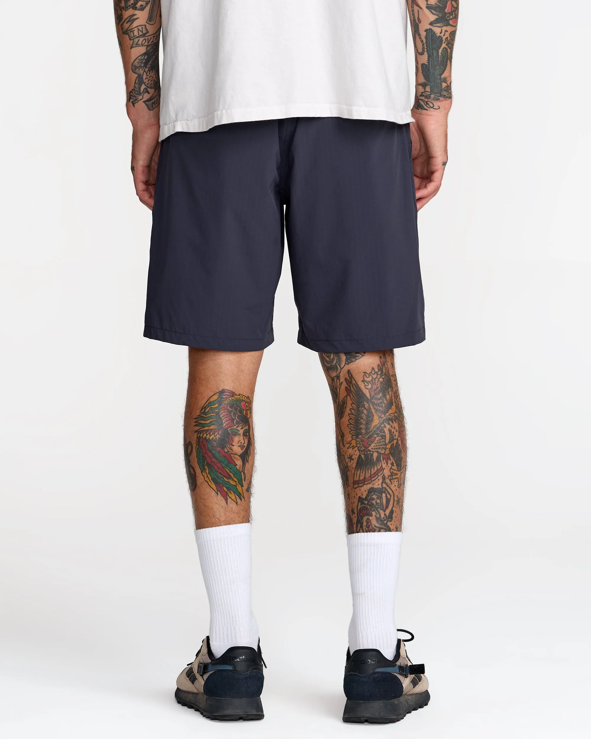 RVCA Mens Shorts VAcancy Ghost Stripe 19" - Image 4