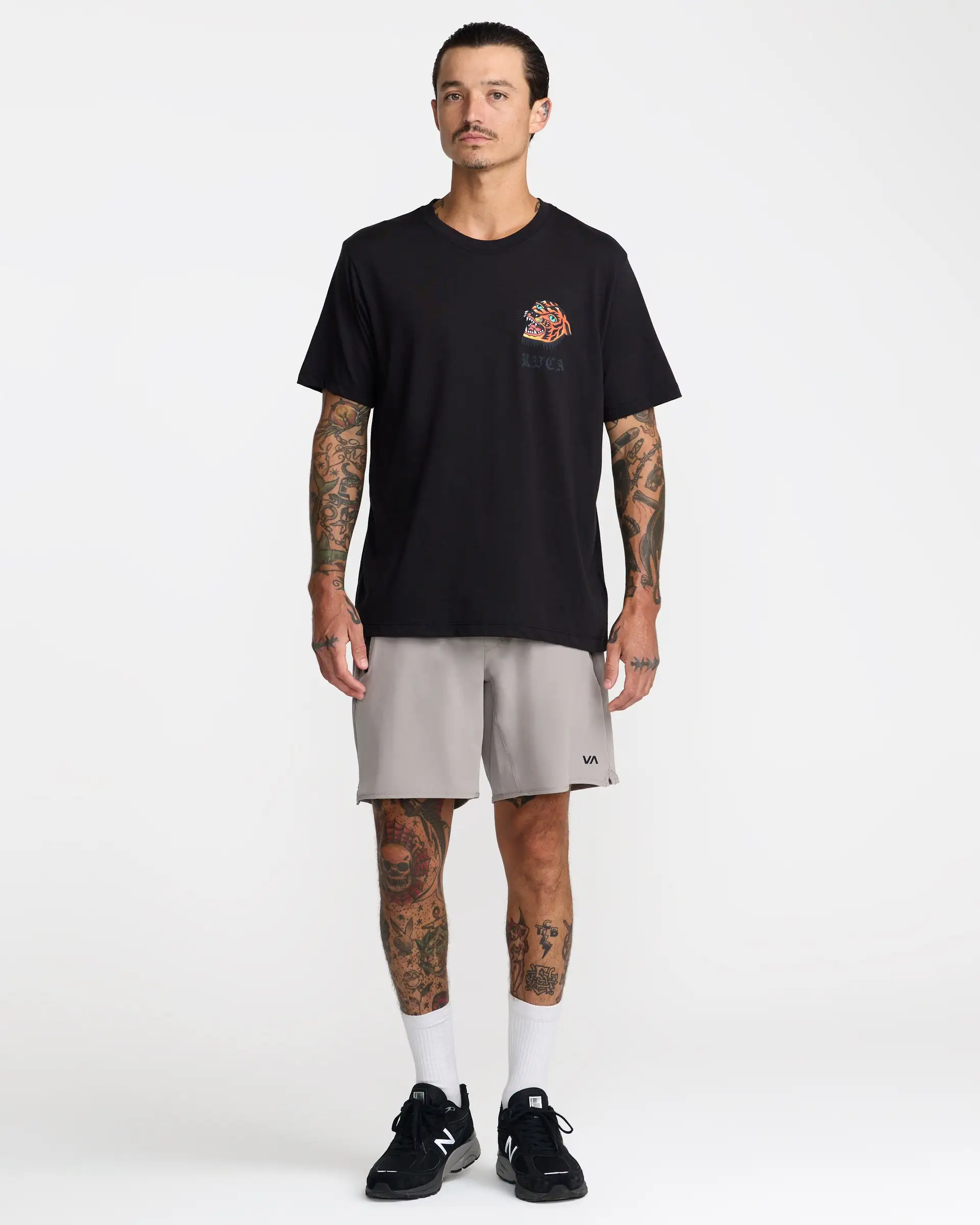 RVCA Mens Shorts Yogger Stretch 17" - Image 12