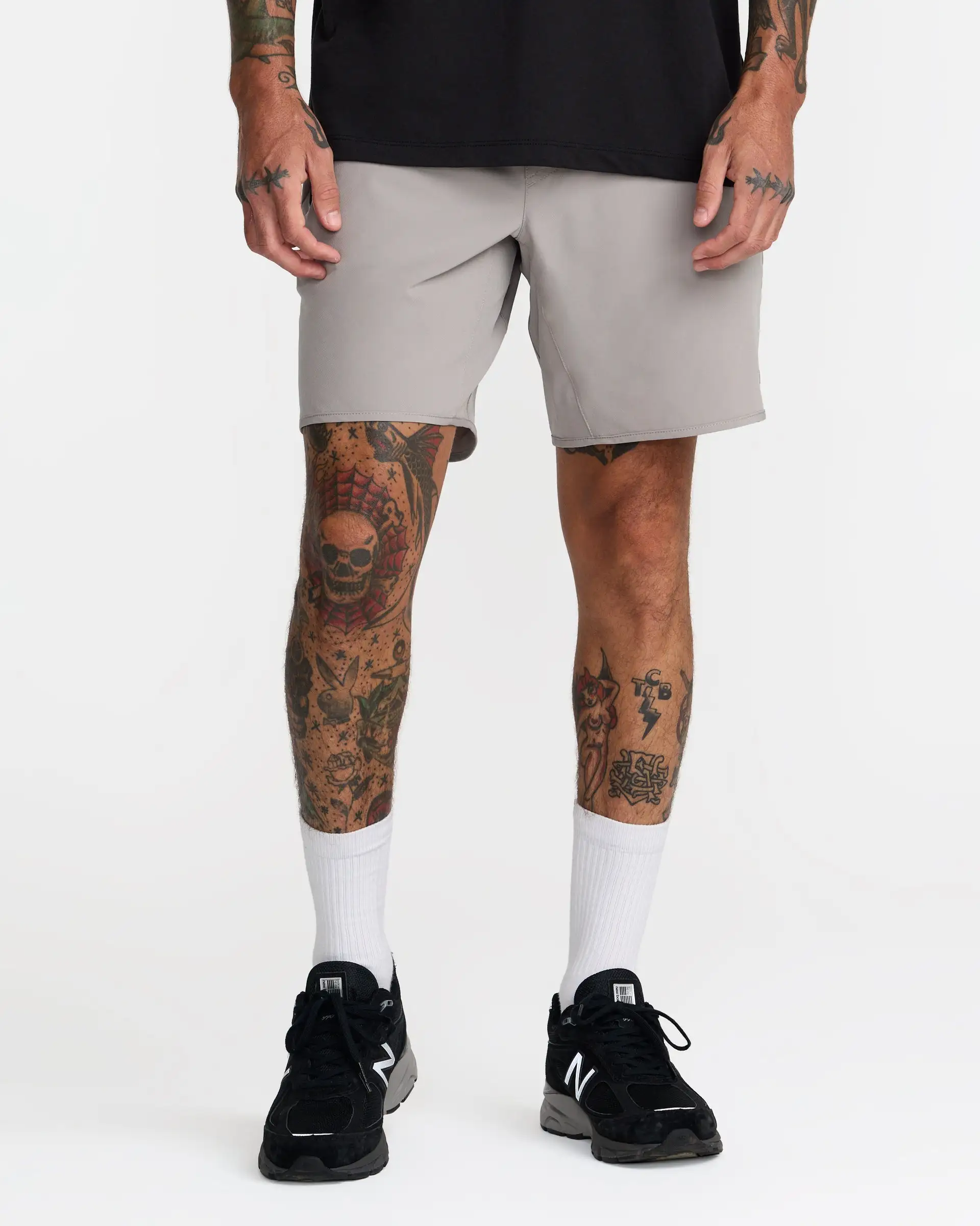 RVCA Mens Shorts Yogger Stretch 17" - Image 9