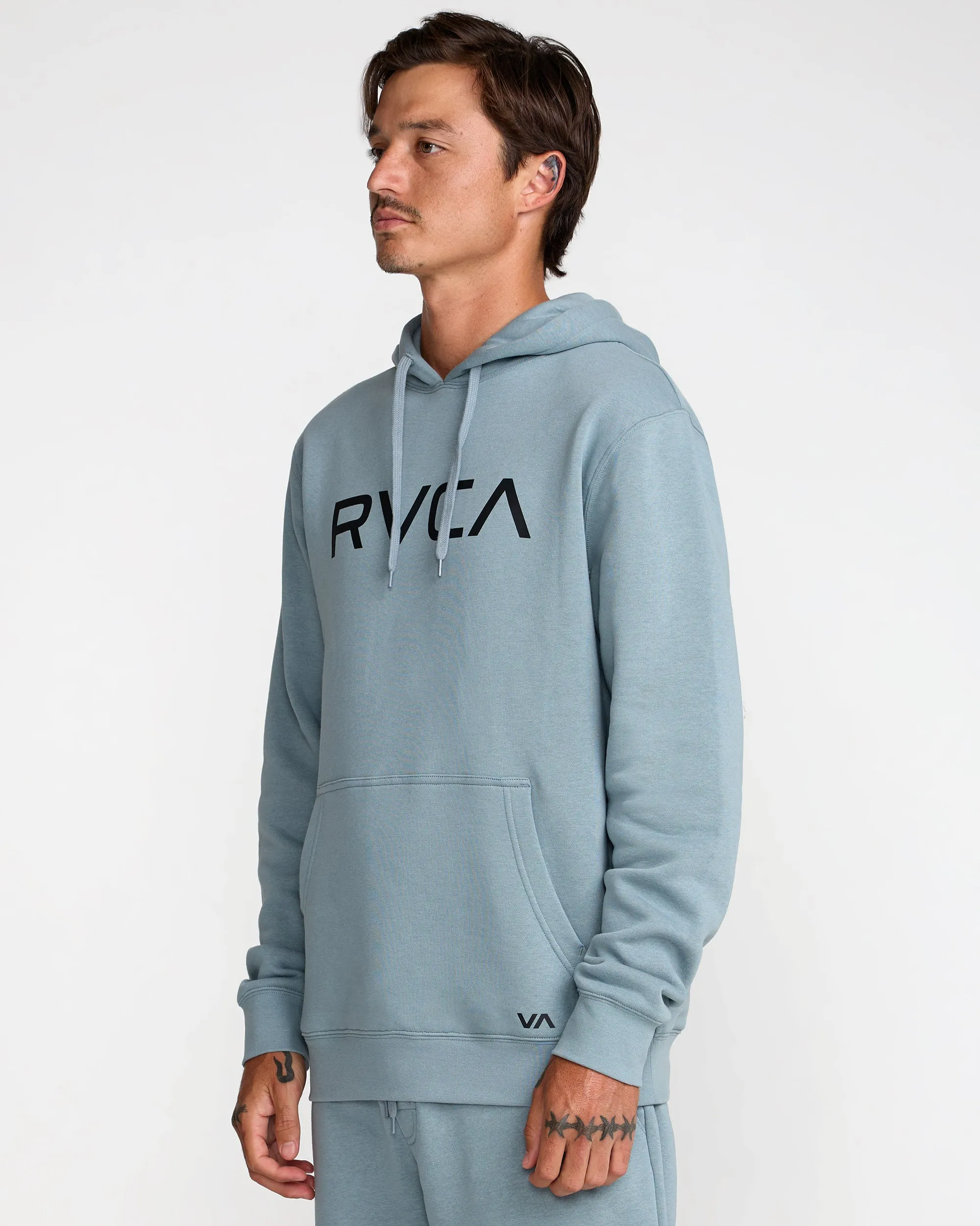 RVCA Mens Sweatshirt Big RVCA Hoodie - Image 3