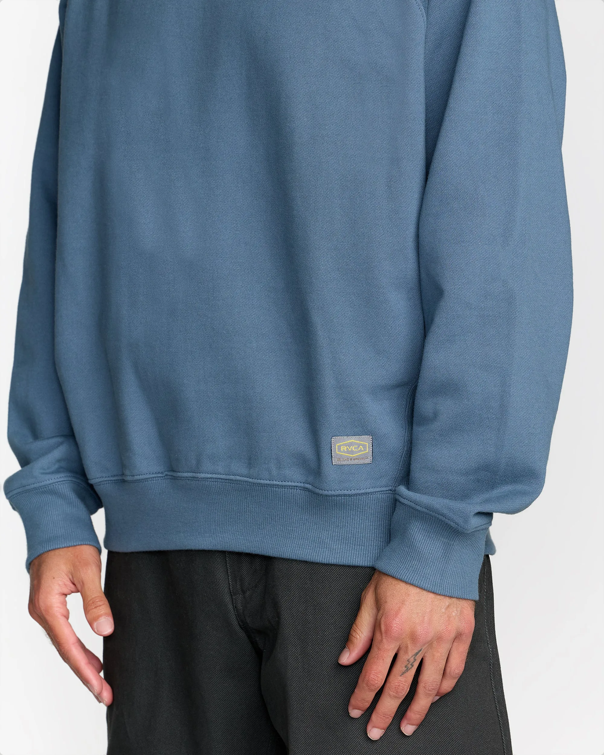 RVCA Mens Sweatshirt Dayshift Crew 2 - Image 4