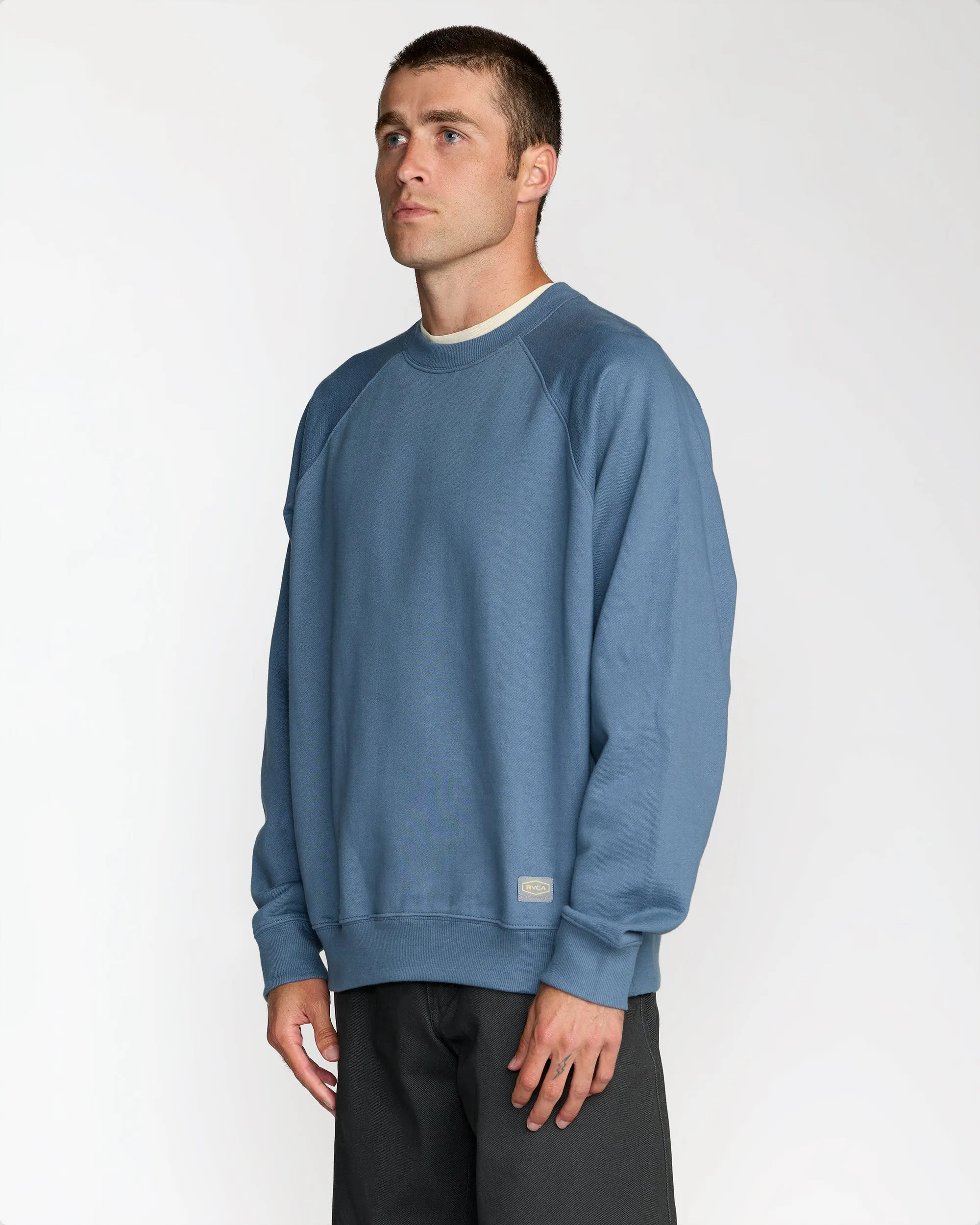 RVCA Mens Sweatshirt Dayshift Crew 2 - Image 5