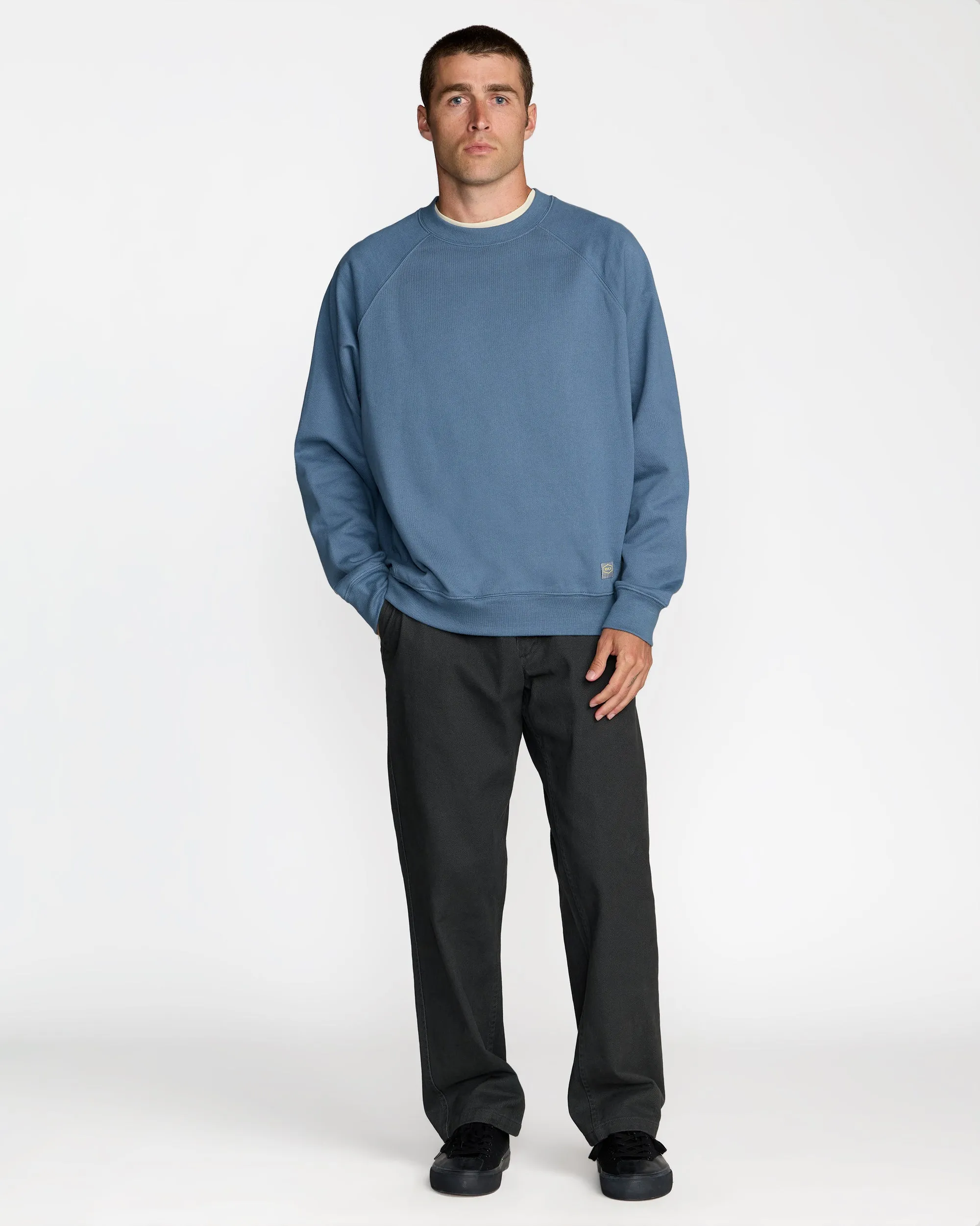 RVCA Mens Sweatshirt Dayshift Crew 2 - Image 7