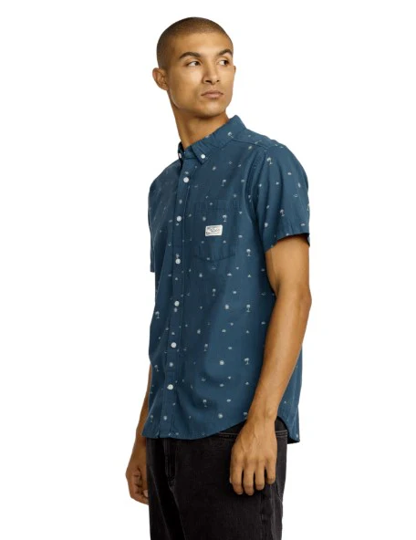 RVCA Mens Woven Exotica Seersucker - Image 11