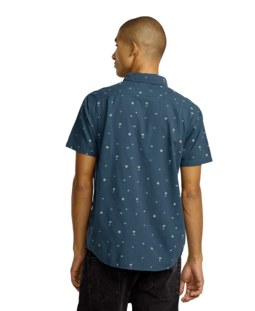 RVCA Mens Woven Exotica Seersucker - Image 12