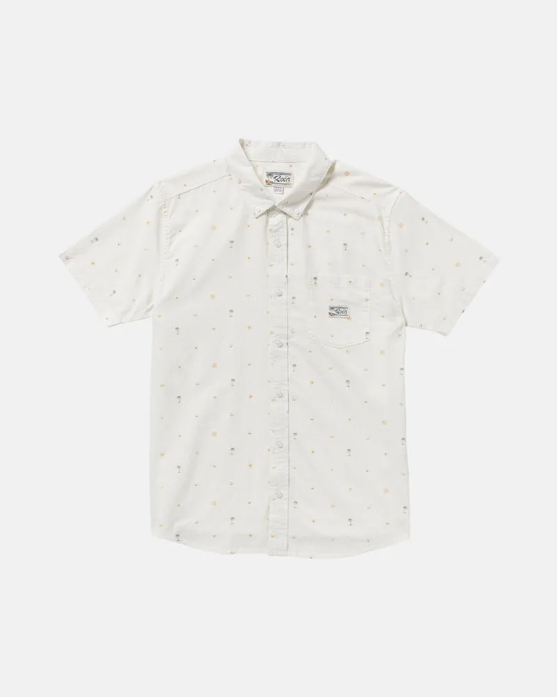 RVCA Mens Woven Exotica Seersucker - Image 8