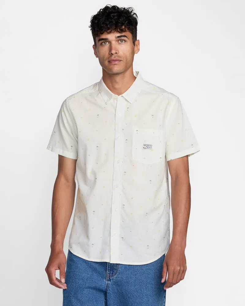 RVCA Mens Woven Exotica Seersucker - Image 9