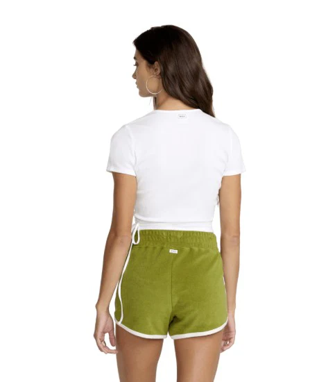 RVCA Womens Shirt Roma Wrap Top - Image 2