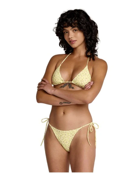 RVCA Womens Bikini Top Amalfi Halter Tri - Image 3
