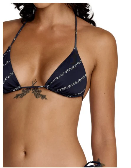 RVCA Womens Bikini Top Florence Halter Tri - Image 4