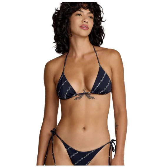 RVCA Womens Bikini Top Florence Halter Tri - Image 5