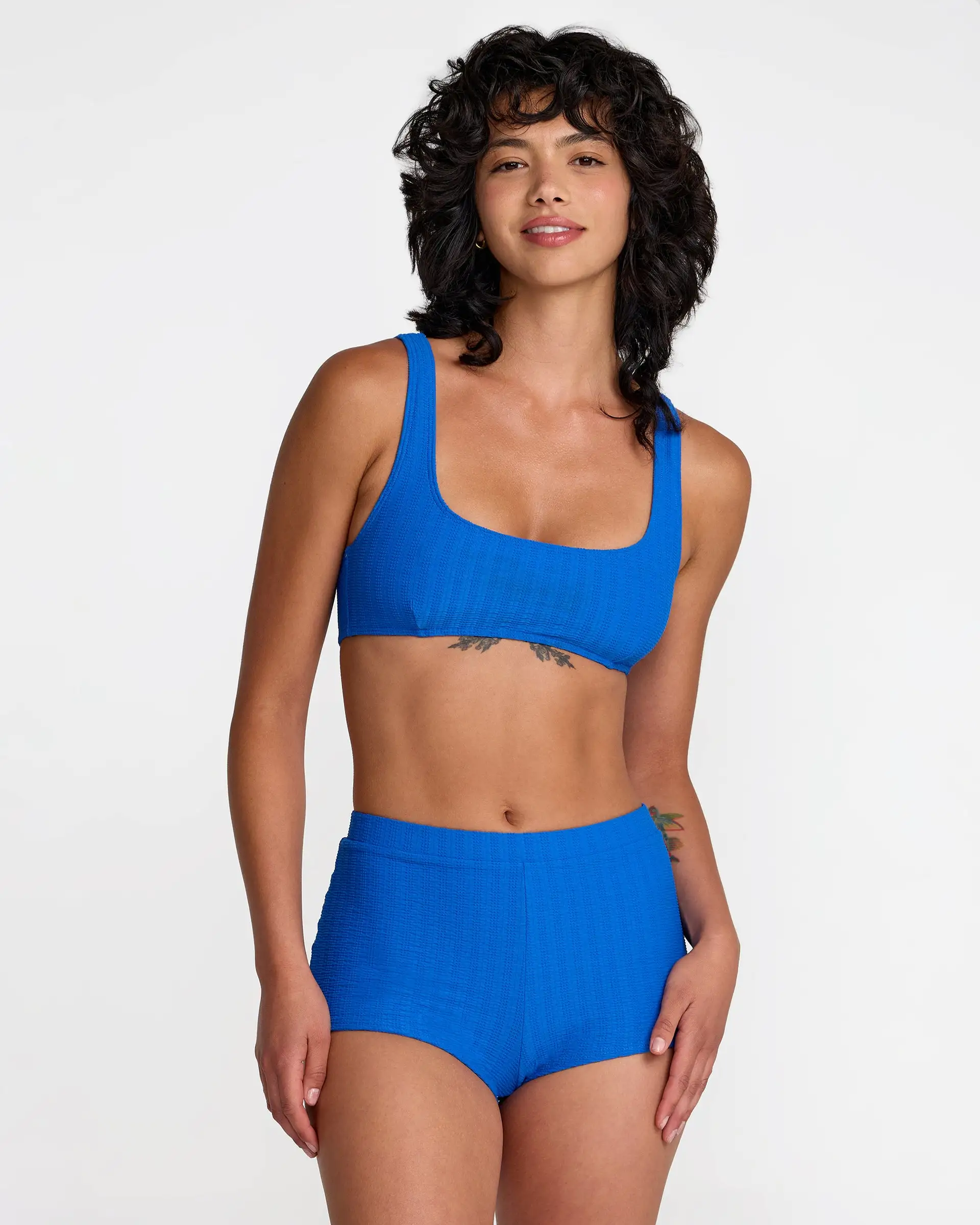 RVCA Womens Bikini Top Pucker Bralette - Image 4