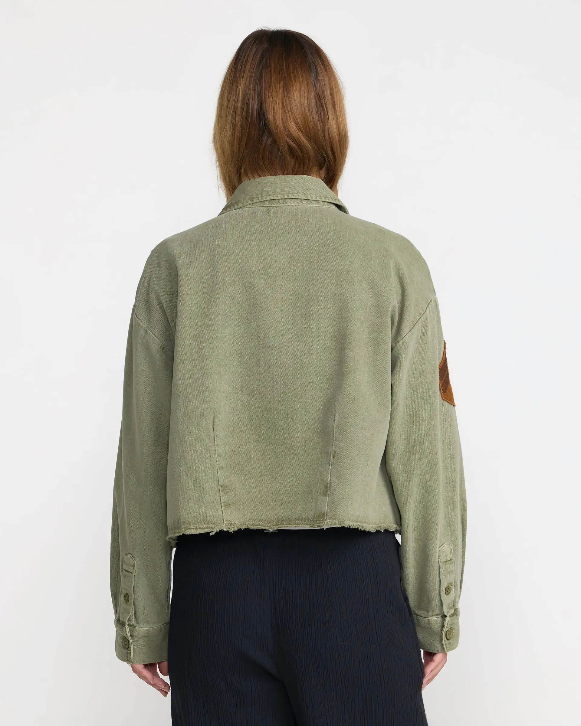 RVCA Womens Shirt Reserve Long Sleeve Overshirt - Image 2