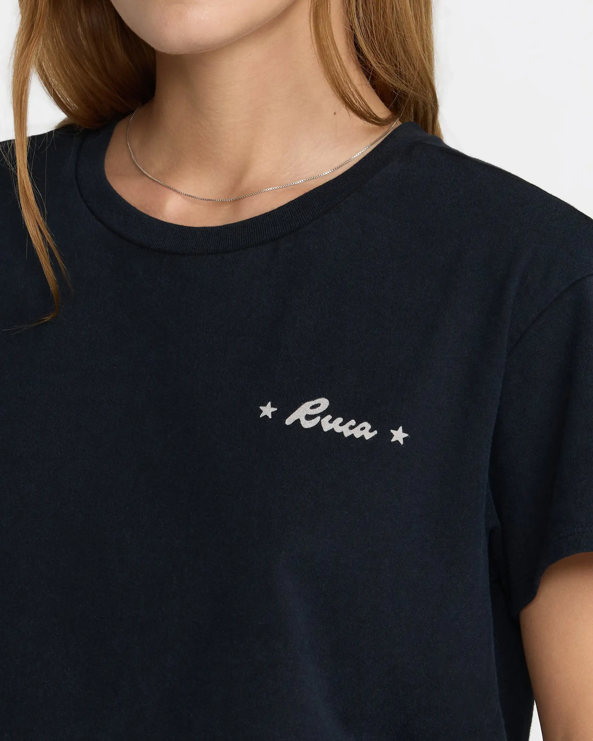 RVCA Womens Shirt Roughstock Relaxed Tee - Image 6