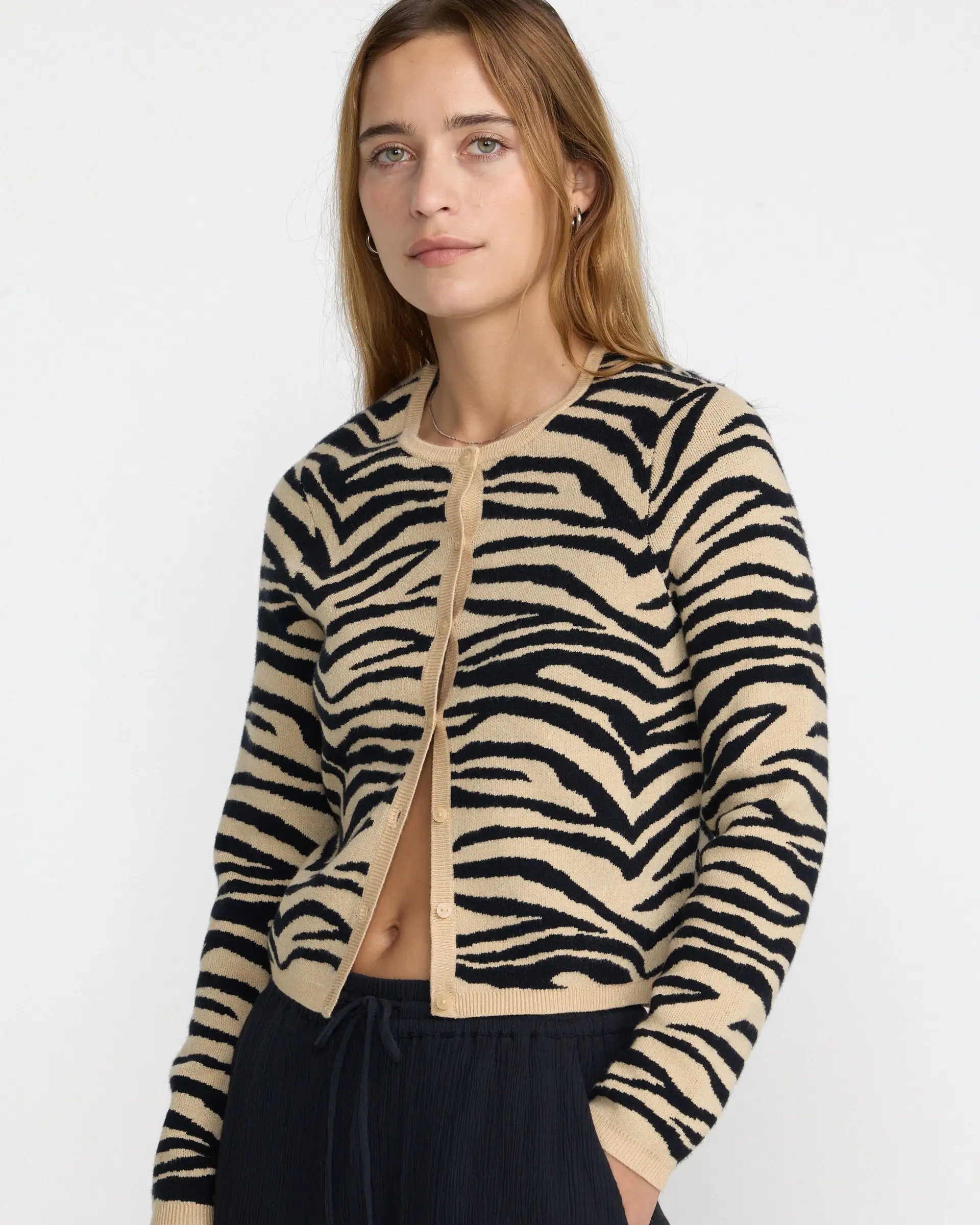 RVCA Womens Sweater Welcome Cardigan - Image 12
