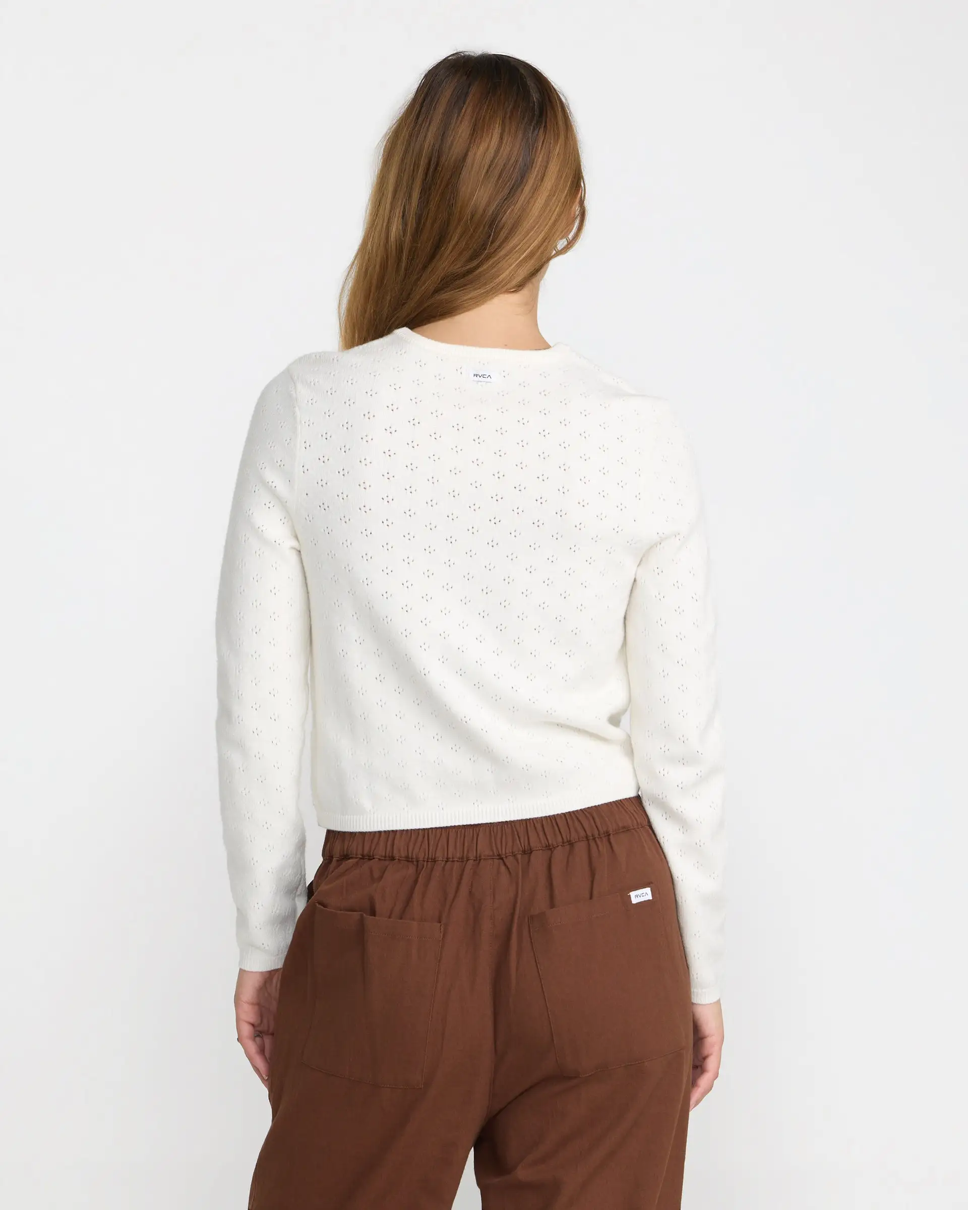 RVCA Womens Sweater Welcome Cardigan - Image 2