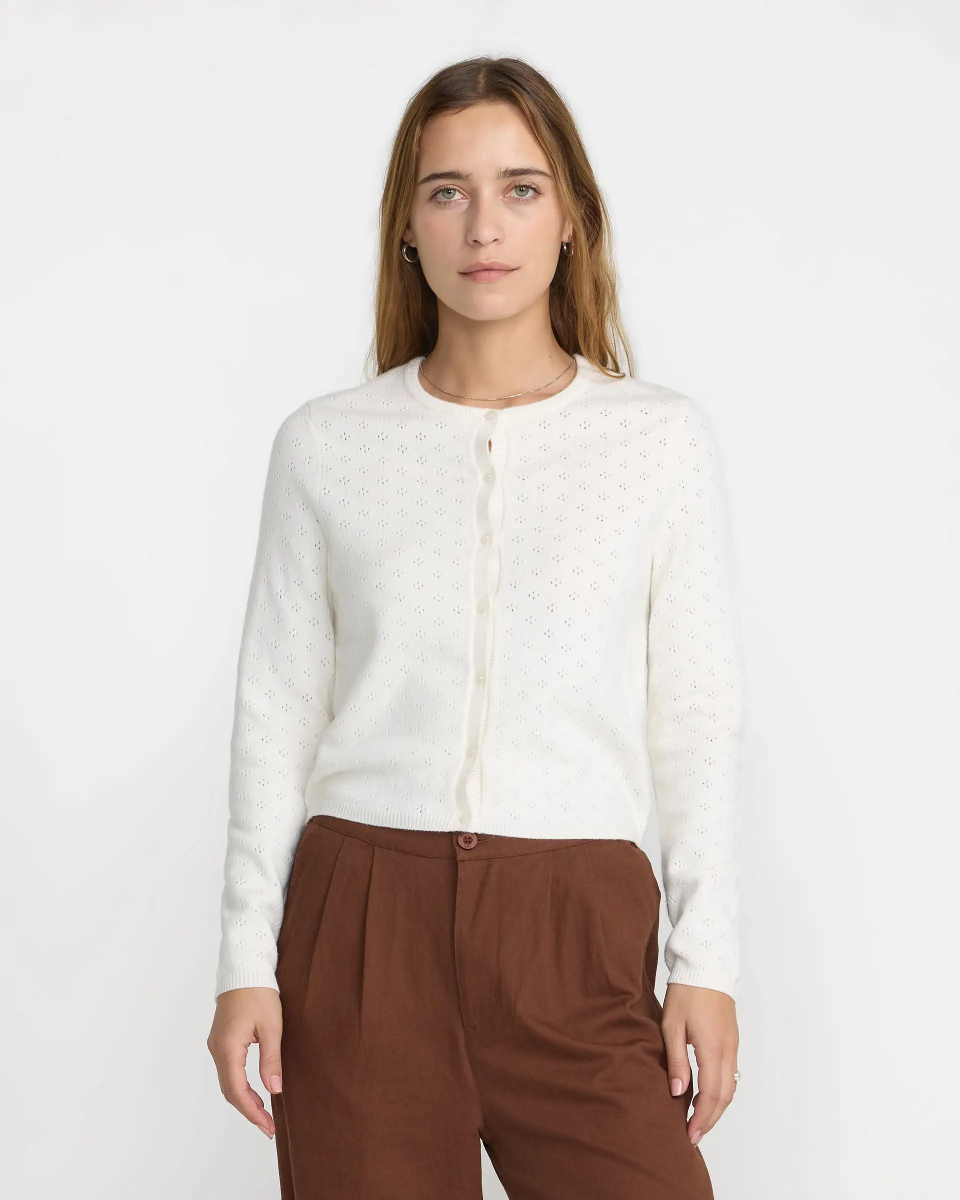 RVCA Womens Sweater Welcome Cardigan - Image 3