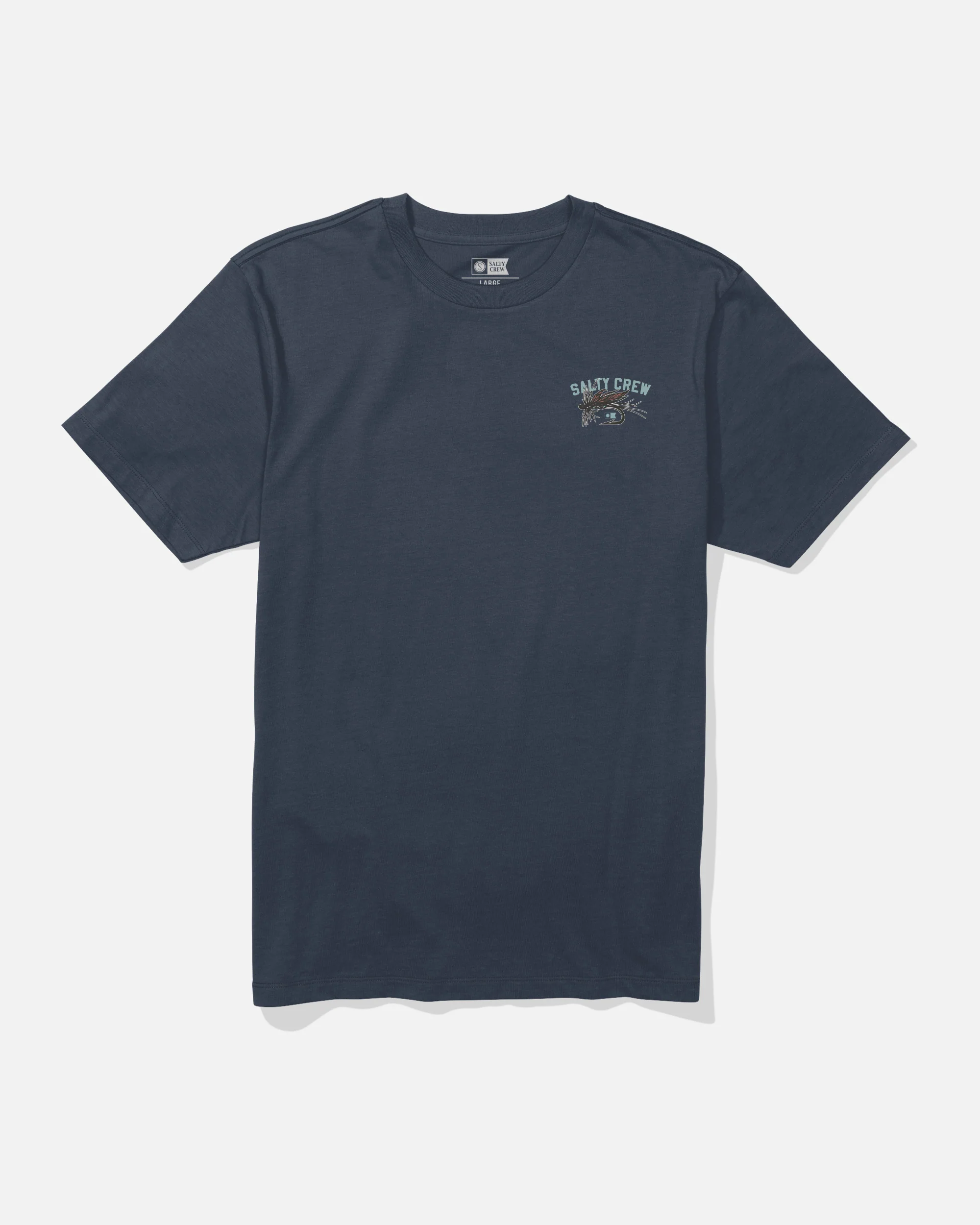 Salty Crew Mens Shirt Fishing Co Crew - Image 2