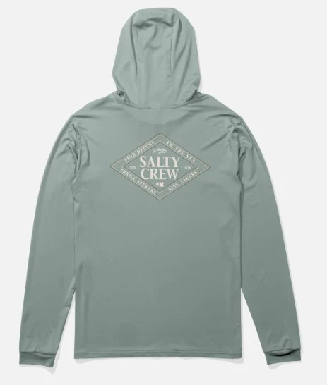 Salty Crew Mens Shirt Iconic Hood Sunshirt - Image 2
