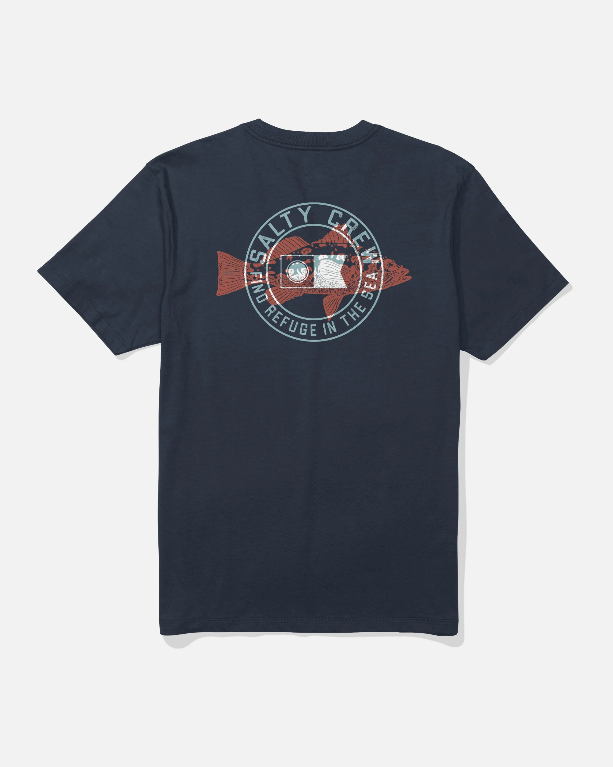 Salty Crew Mens Shirt Kritter Stamp