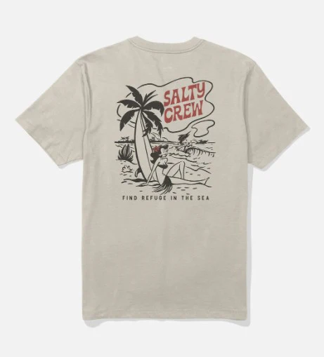 Salty Crew Mens Shirt Lounge Crew