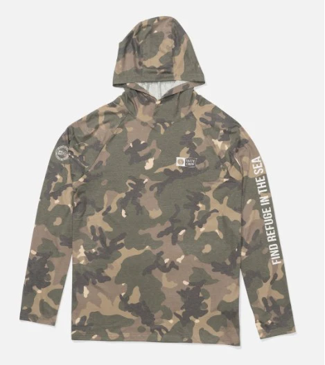 Salty Crew Mens Shirt Mariner Lite UV Hoodie - Image 7