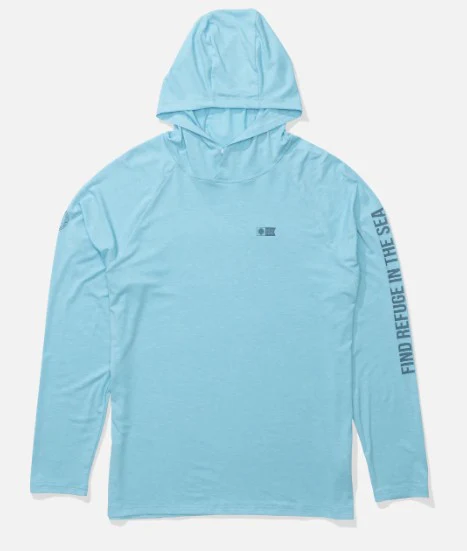 Salty Crew Mens Shirt Mariner Lite UV Hoodie - Image 9