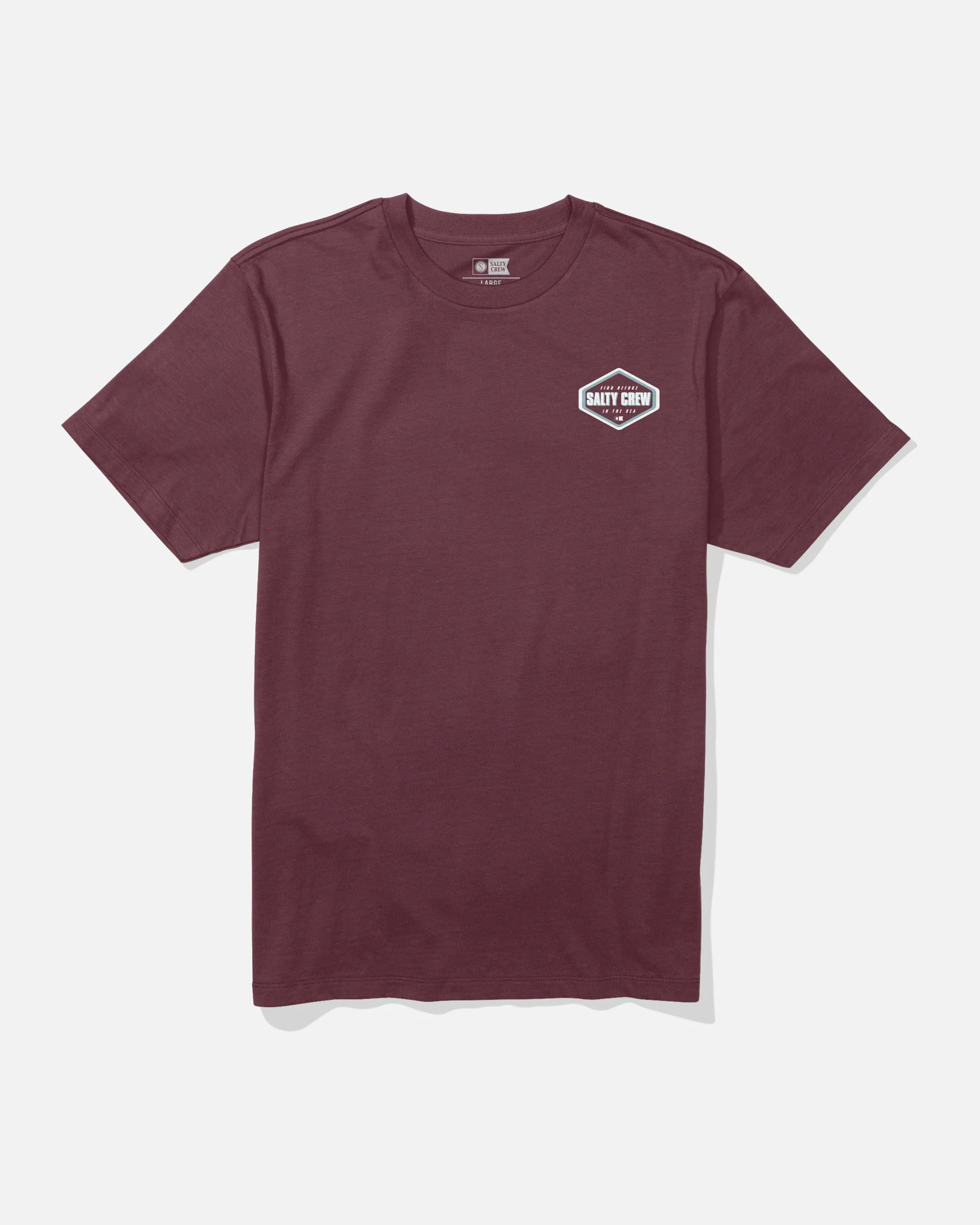 Salty Crew Mens Shirt Shapely Crew - Image 4