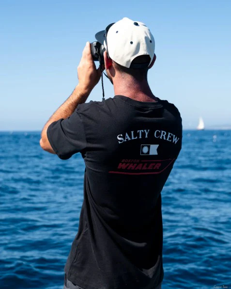 Salty Crew Mens Shirt Whaler Icon - Image 3