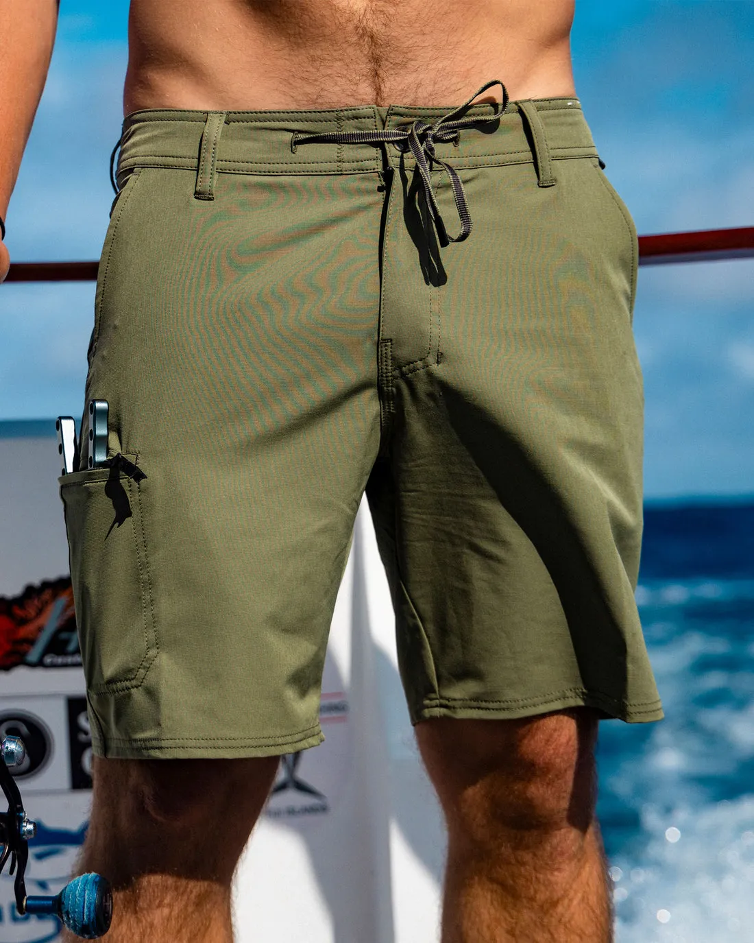 Salty Crew Mens Shorts Transom Tech - Image 5