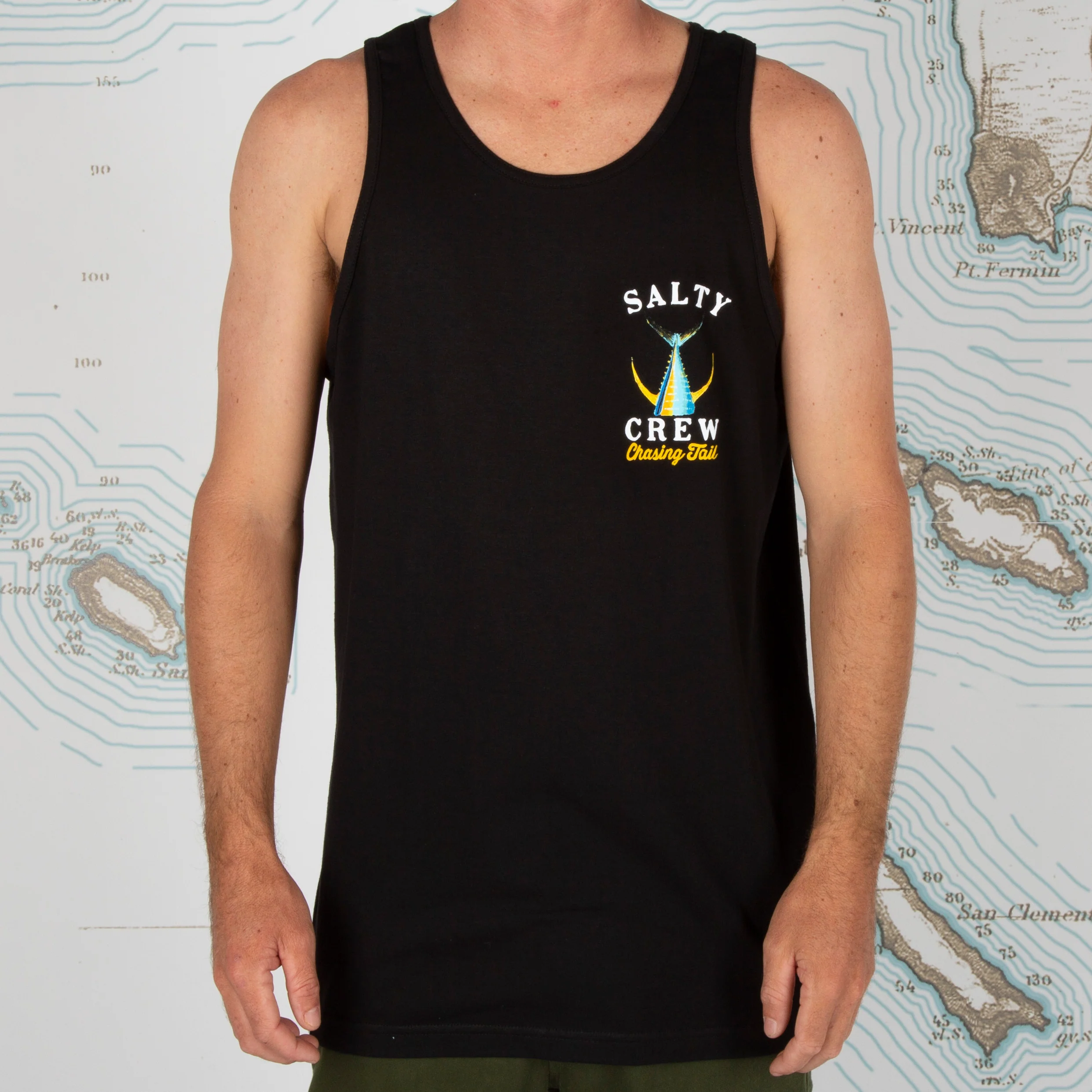 Salty Crew Mens Tank Top Tailed - Image 3