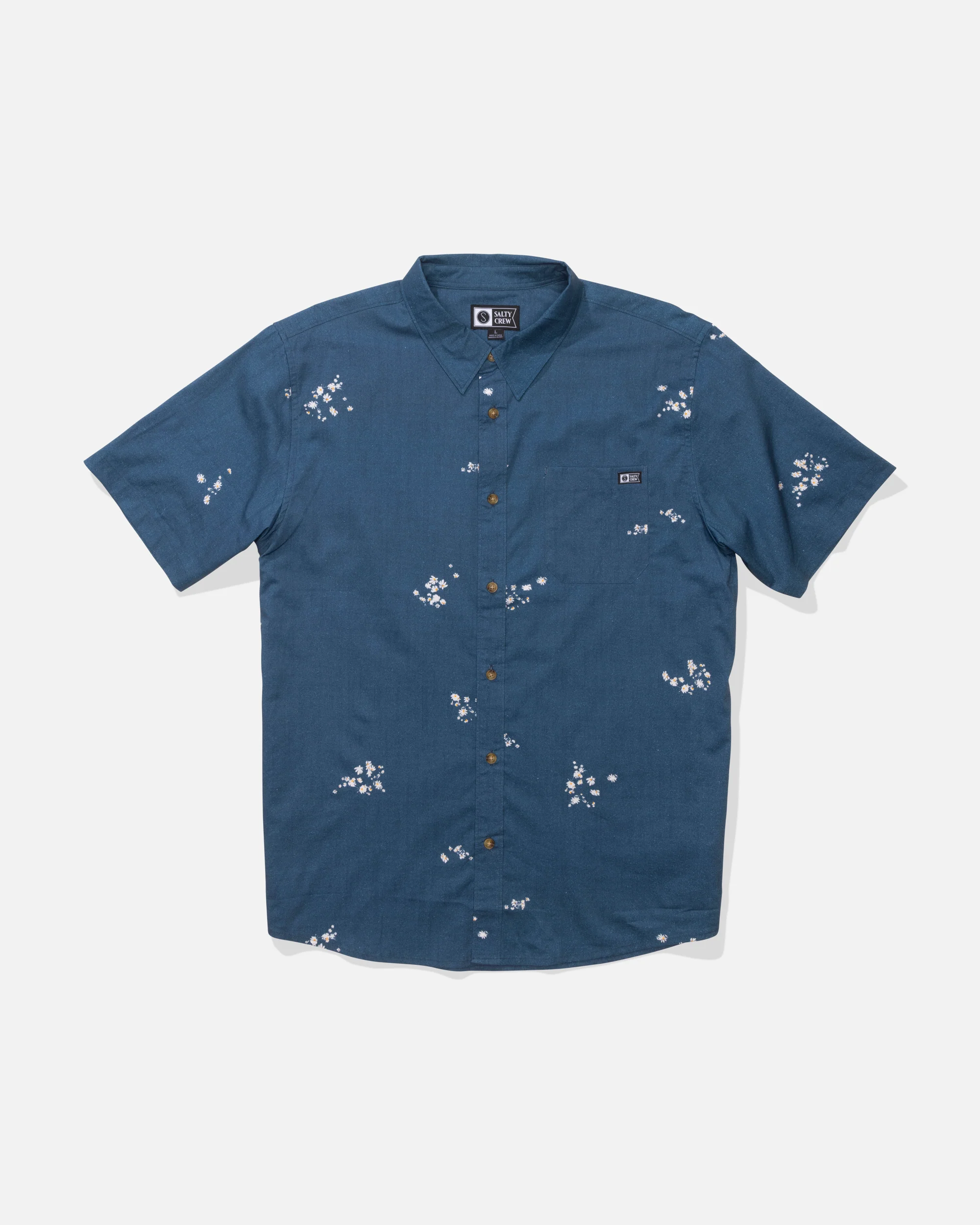 Salty Crew Mens Woven Crew - Image 7