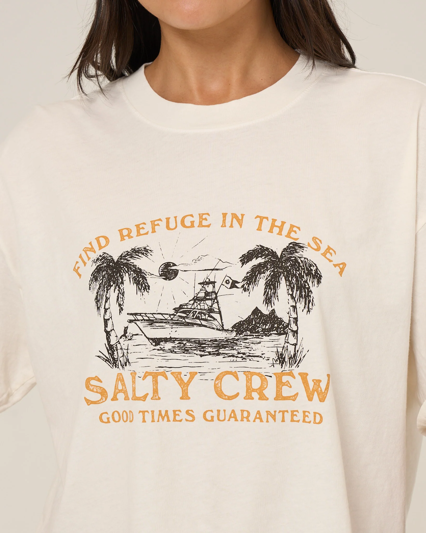 Salty Crew Womens Shirt Charter Skimmer - Image 3