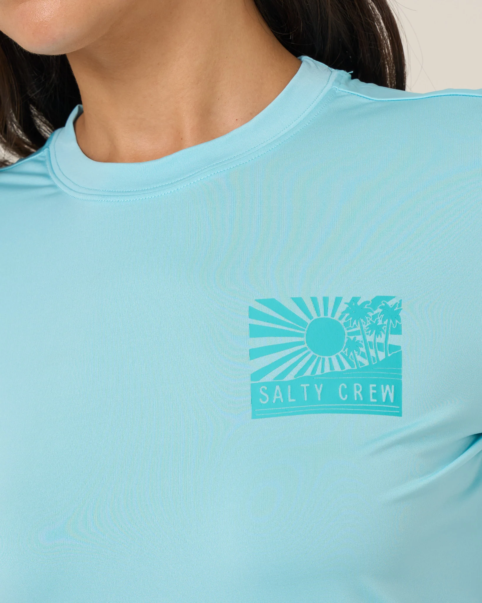 Salty Crew Womens Shirt Rise And Smile Sunshirt - Image 3