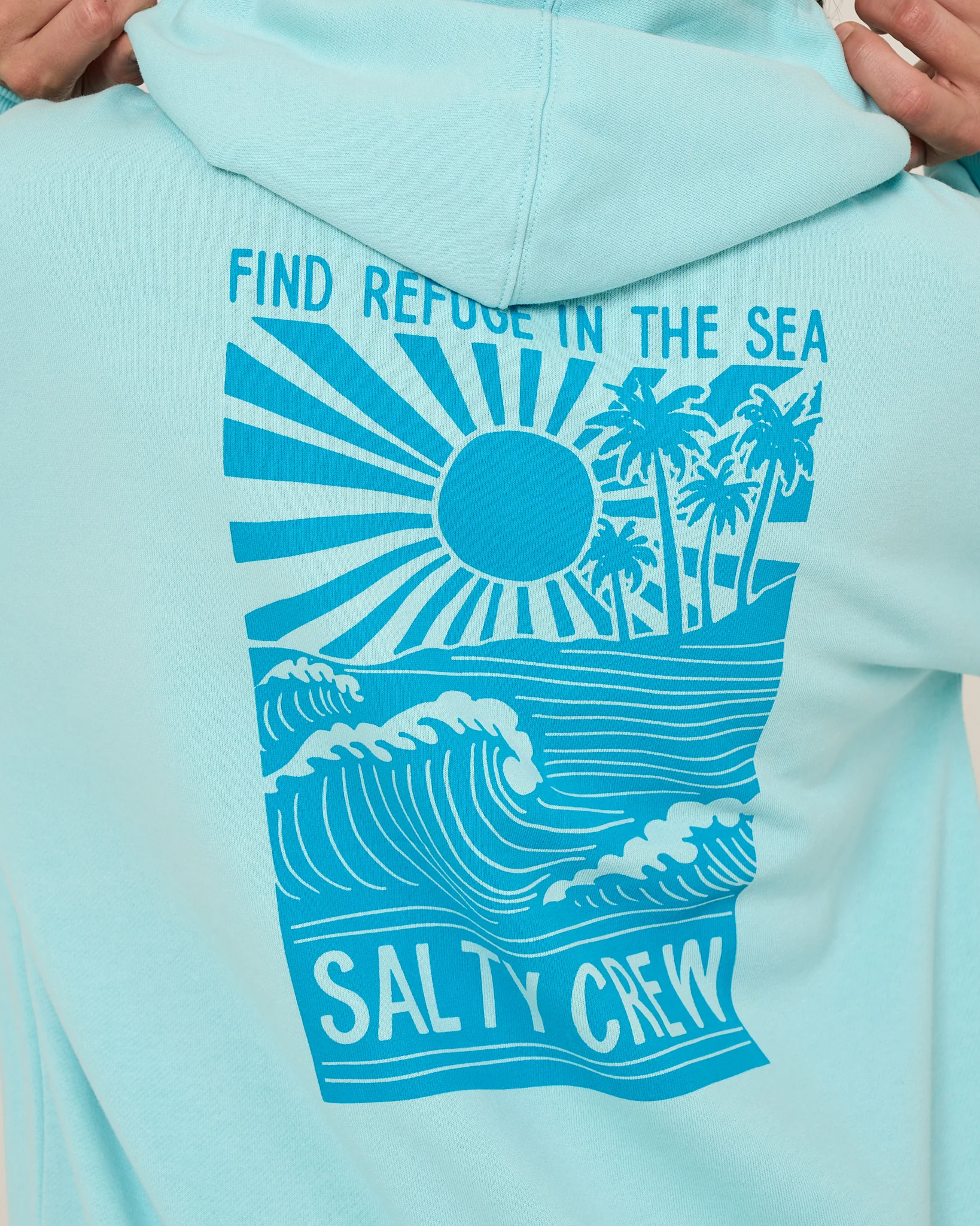 Salty Crew Womens Sweatshirt Rise And Smile Hoodie - Image 6