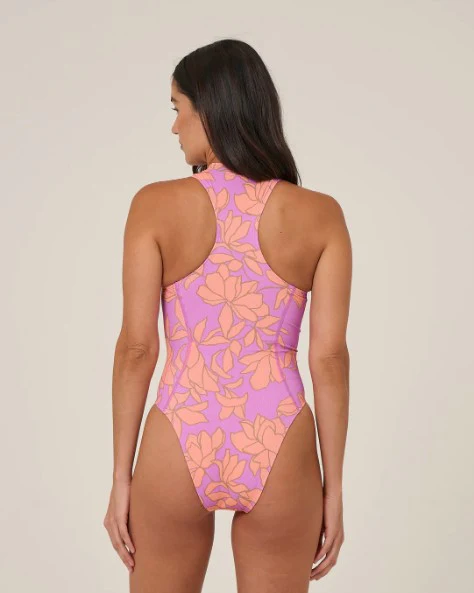 Salty Crew Womens Swimsuit Rose Parade Surf Suit - Image 6
