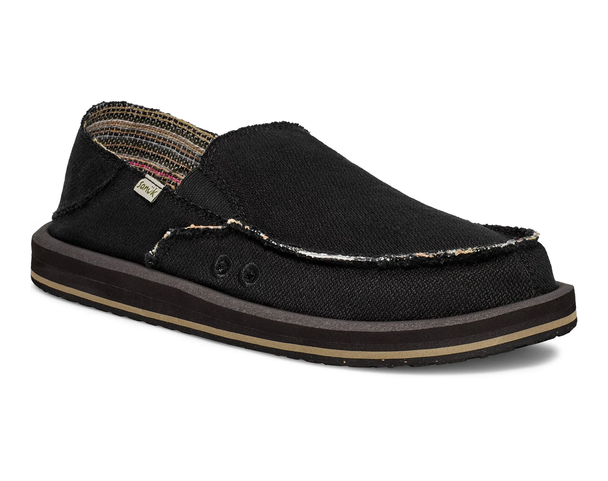 Sanuk Mens Shoes Donny Hemp 2 Tone - Image 2